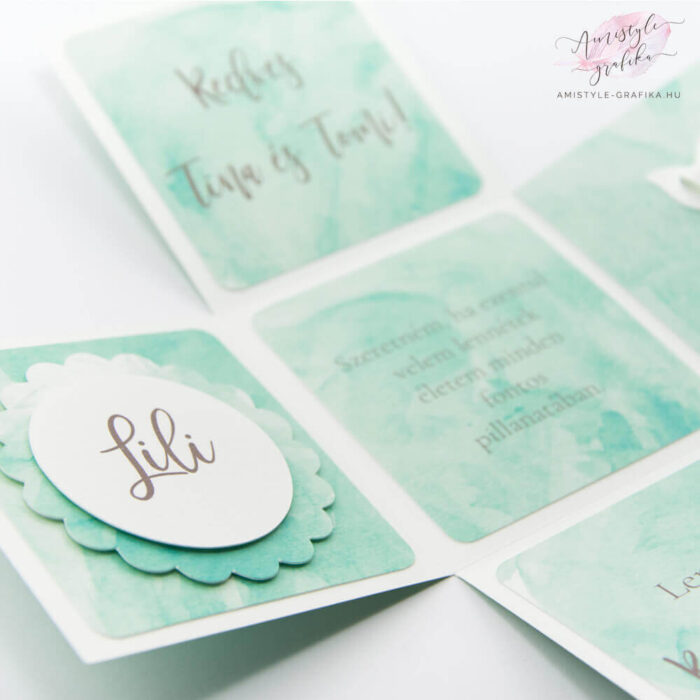 Masnis Keresztszülő Felkérő Meglepetésdoboz - Több színben Masnis Keresztszülő Felkérő Meglepetésdoboz - Több színben