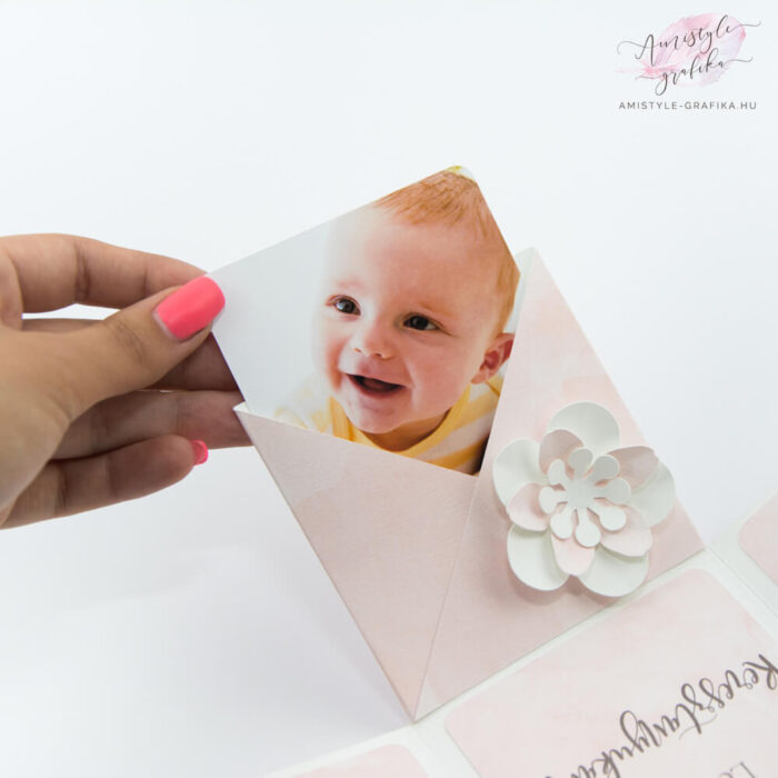 Púder Akvarell Keresztszülő Felkérő Meglepetésdoboz Púder Akvarell Keresztszülő Felkérő Meglepetésdoboz