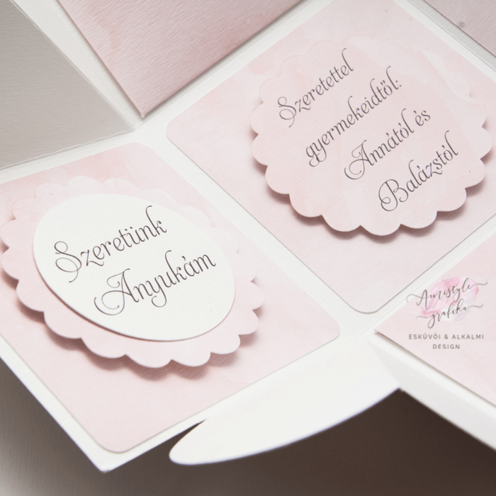 Anyák Napi Szíves Meglepetésdoboz - Több színben Anyák Napi Szíves Meglepetésdoboz - Több színben