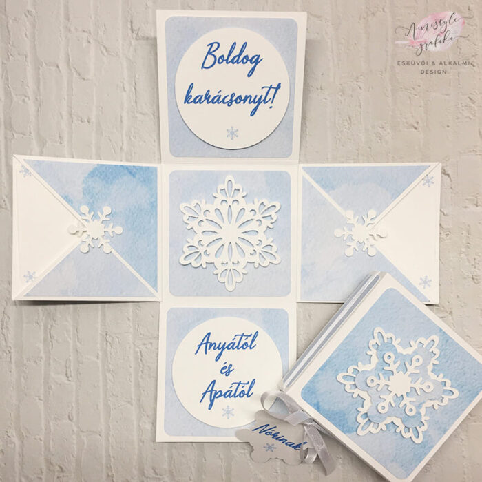 Karácsonyi Hópihés Meglepetésdoboz Karácsonyi Hópihés Meglepetésdoboz