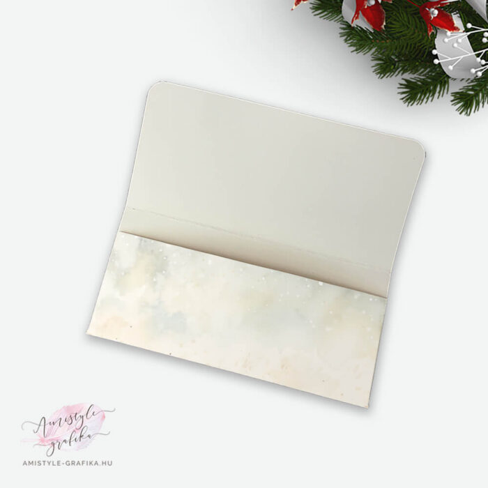 Karácsonyi ajándék pénzátadó boríték - Havas Mézes - Amistyle Grafika Karácsonyi ajándék pénzátadó boríték - Havas Mézes - Amistyle Grafika