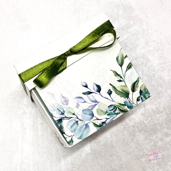 Boho Greenery Keresztszülő Felkérő Minibox_1 Boho Greenery Keresztszülő Felkérő Minibox_1